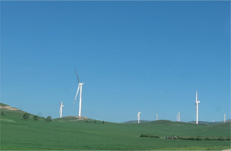 張家口風電光伏發電綜合利用（制氫）示范項目康?？h1號地塊300兆瓦風電項目EPC總承包工程